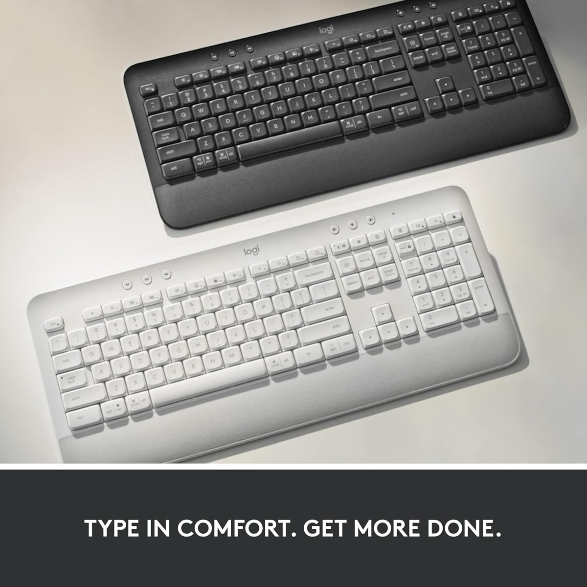 Logitech Signature K650 Comfort Full-Size Wireless Keyboard - Refurbished