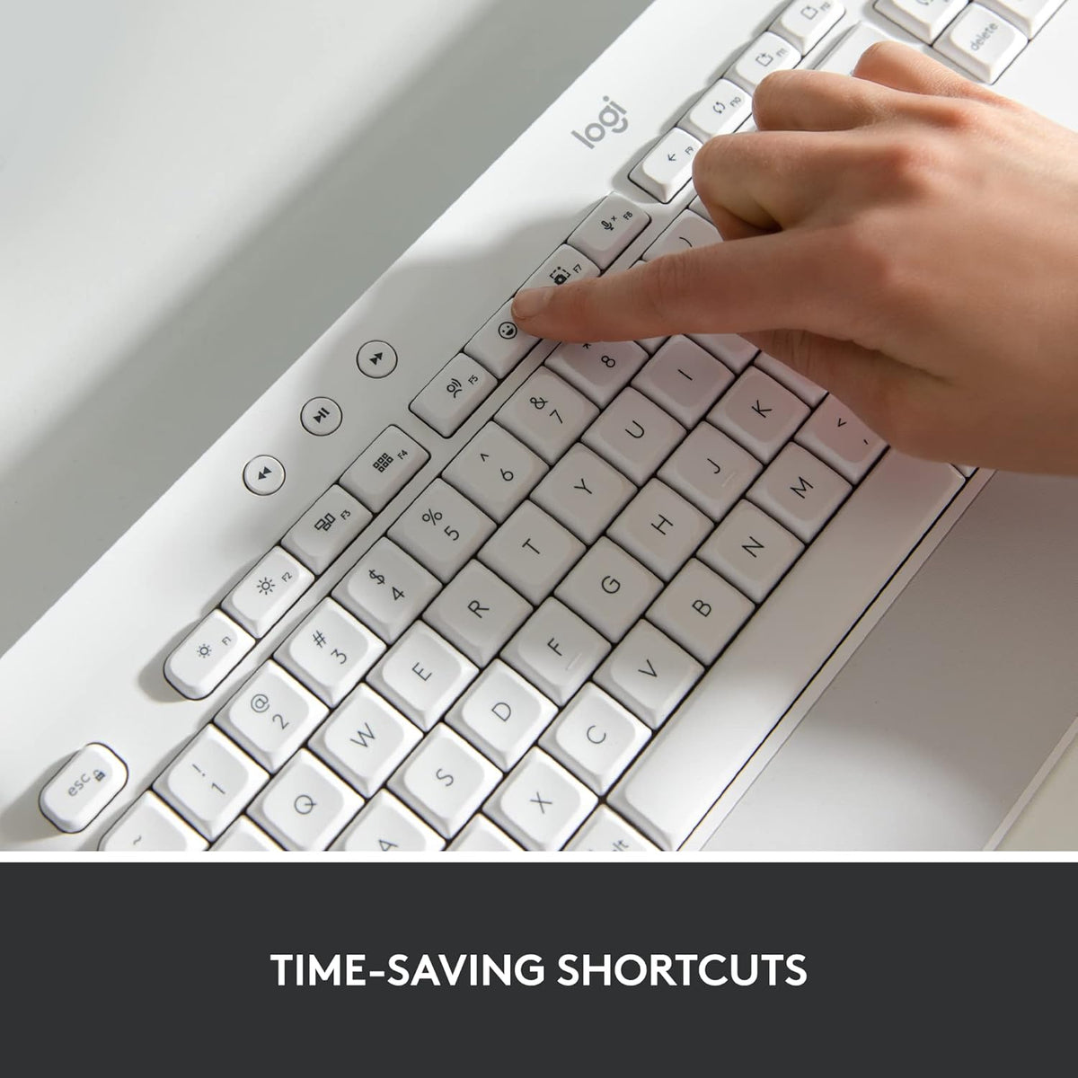 Logitech Signature K650 Comfort Full-Size Wireless Keyboard - Refurbished
