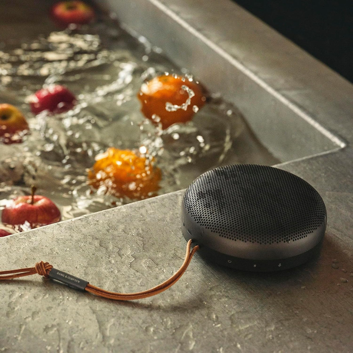 Bang & Olufsen Beosound A1 (2nd Generation) Wireless Portable Waterproof Bluetooth Speaker with Microphone, Anthracite