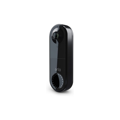 Arlo Essential Wired Video Doorbell Black  - AVD1001B Refurbished